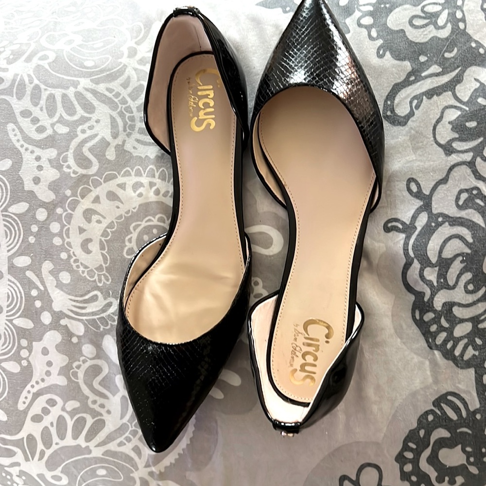 Sam Edelman Circus Black flats, size 10